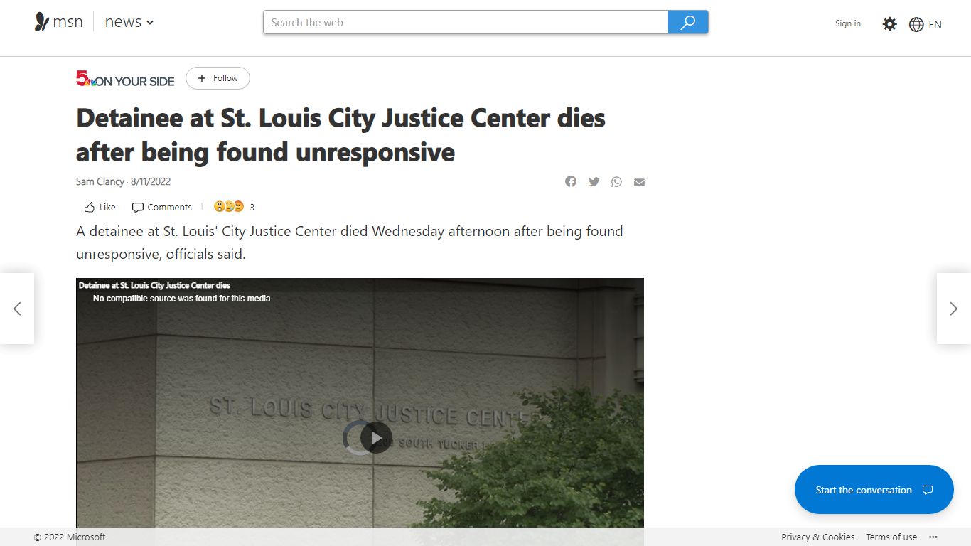 Detainee at St. Louis City Justice Center dies after being found ...